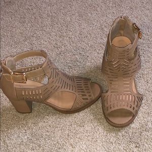 Top Moda Tan Pumps